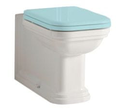 KERASAN WALDORF WC kombi mísa 40x68cm, spodní/zadní odpad, bílá 411701 - Kerasan