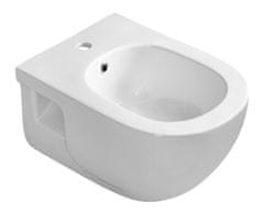 SAPHO BRILLA bidet závěsný, 35,5x53 cm, bílá 100624 - Sapho