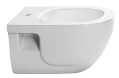 SAPHO BRILLA bidet závěsný, 35,5x53 cm, bílá 100624 - Sapho