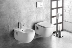 SAPHO BRILLA bidet závěsný, 35,5x53 cm, bílá 100624 - Sapho