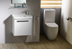 KERASAN FLO WC kombi mísa 36x60cm, spodní/zadní odpad, bílá 311701 - Kerasan