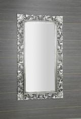 SAPHO SCULE zrcadlo ve vyřezávaném rámu 80x150cm, stříbrná IN334 - Sapho