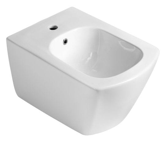 SAPHO GLANC bidet závěsný, 37x51,5 cm, bílá GC510 - Sapho