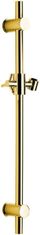 SAPHO Sprchová tyč, posuvný držák, kulatá, 700mm, zlato SC017 - Sapho