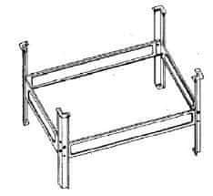 Smavit Podpěrná konstrukce k vanám V105x65 a V105x70 PIED 105 - SMAVIT