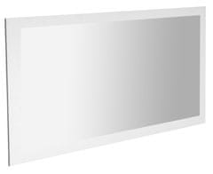 SAPHO NIROX zrcadlo v rámu 1200x700xmm, bílá lesk NX127-3030 - Sapho