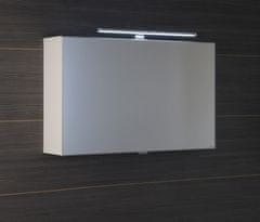 SAPHO CLOE galerka s LED osvětlením 80x50x18cm, bílá CE080-0030 - Sapho