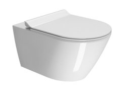 Gsi KUBE X závěsná WC mísa, Swirlflush, 36x55cm, bílá ExtraGlaze 941511 - GSI