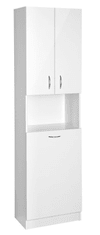 AQUALINE SIMPLEX ECO vysoká skříňka s košem 50x180x30cm SIME510 - Aqualine