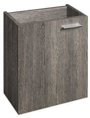 AQUALINE ZOJA umyvadlová skříňka 39,5x50x22cm, mali wenge 51049MW - Aqualine