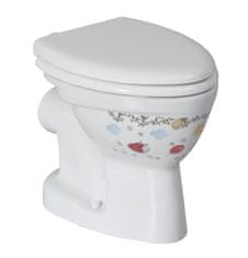 Creavit KID WC mísa kombi, zadní odpad, dekor CK310.11CB00E.FF00 - CREAVIT