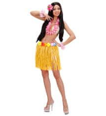 Widmann Havajská sukně s květinovým páskem - 45 cm (přírodná)