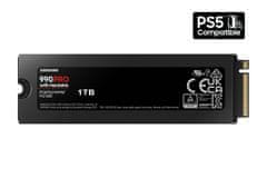 Samsung 990 PRO/1TB/SSD/M.2 NVMe/Heatsink/5R