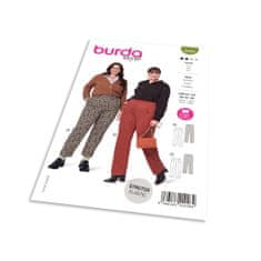 Burda Střih Burda 5946 - Kalhoty s puky, 7/8 kalhoty