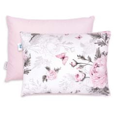 Inny Bavlněná sada přikrývek 75x100 a polštářů 30x40 Pink Flowers - KPD-Z2-PF-B