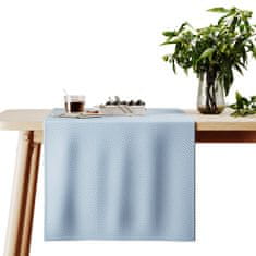 AmeliaHome Ubrus CLEAR bílá/modrá 40 x 140 cm