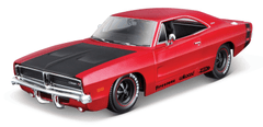 Maisto 1969 Dodge Charger R/T, červená, 1:25