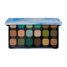 Makeup Revolution Paletka očních stínů Crystal Aura Forever Flawless Aventurine (Shadow Palette) 19,8 g