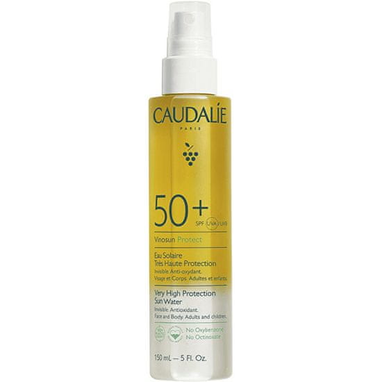 Caudalie Sprej na opalování SPF50+ Vinosun Protect (Sun Water) 150 ml