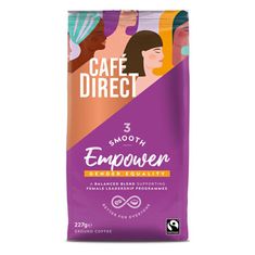 Cafédirect mletá káva Arabika Smooth s tóny mléčné čokolády 227 g