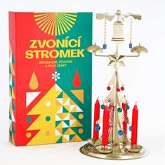 Decor By Glassor Andělské zvonění stromeček