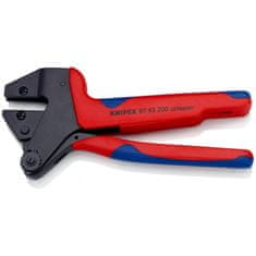 Knipex 97 43 200 A Víceúčelové systémové lisovací kleště Pro vyměnitelné lisovací profily