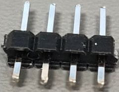 HADEX Jumper lišta 1x4pin s roztečí 2,54mm pro PCB DOPRODEJ