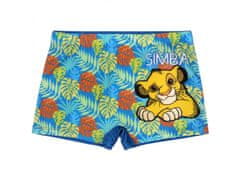 sarcia.eu DISNEY The Lion King Simba Plavky pro kluky, modré plavky 3-4 let 98/104 cm