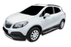 J&J Automotive Boční nerezové rámy pro Opel Mokka 2012-