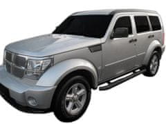 J&J Automotive Boční nerezové rámy pro Dodge Nitro 2007-2012