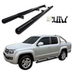 J&J Automotive Boční nerezové rámy pro Volkswagen Amarok MK1, MK2 2010-