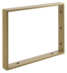 SAPHO Podpěrná konzole 350x280x40mm, lakovaná ocel, zlato mat, 1 ks 30376 - Sapho