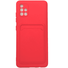 IZMAEL Pouzdro Card Case pro Samsung Galaxy A71 - Červená KP13648