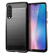 IZMAEL Pouzdro Carbon Bush TPU pre Xiaomi Mi A3 - Černá KP19360