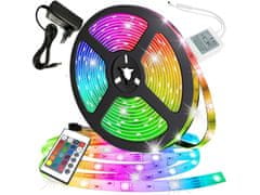 Pronett LED pásek RGB SMD 5m s dálkovým ovládáním