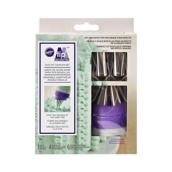 Wilton Duo Tip Coupler Set - set 11ks