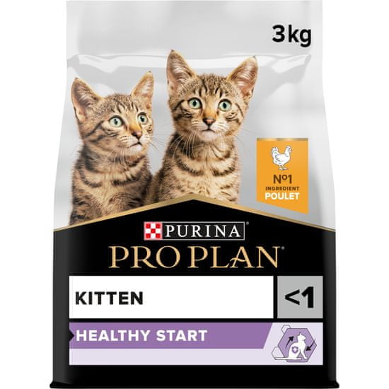 Purina Pro Plan KITTEN HEALTHY START kuře 3 kg