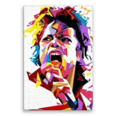 Malujsi Malování podle čísel - Michael Jackson 04 - 40x60 cm, bez dřevěného rámu