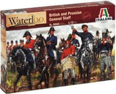 Italeri figurky britský a prusský generalní štáb (Napol. válka), Model Kit figurky 6065, 1/72