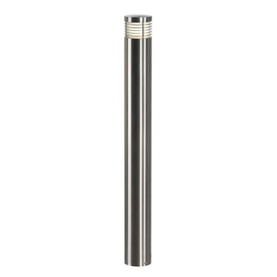 SLV BIG WHITE VAP SLIM 90, venkovní stojací lampa, TC-TSE, IP44, nerezová ocel kartáčovaná, pr./V 10/90 cm, max. 20 W 230069