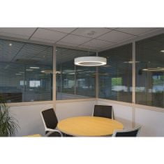 SLV BIG WHITE MEDO RING 60, závěsné svítidlo, LED, bílé, pr. 60 cm, vč. ovladače LED 133841