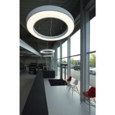 SLV BIG WHITE MEDO RING 90, závěsné svítidlo, LED, bílé, pr. 90 cm, vč. ovladače LED 133851