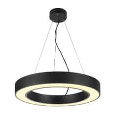 SLV BIG WHITE MEDO RING 60, závěsné svítidlo, LED, černé, pr. 60 cm, vč. ovladače LED 133840