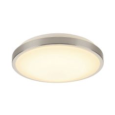 SLV BIG WHITE MARONA, stropní svítidlo, LED, 3000K, kulaté, kartáčovaný Al, 4x3W 155156