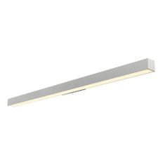 SLV BIG WHITE Q-LINE, nástěnné svítidlo, LED, 3000K, stříbrné šedé 1000670