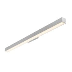 SLV BIG WHITE Q-LINE, nástěnné svítidlo, LED, 3000K, stříbrné šedé 1000670