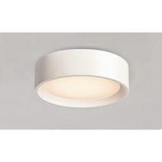 SLV BIG WHITE PLASTRA, stropní svítidlo, LED, bílé, sádra, 3000K 148005