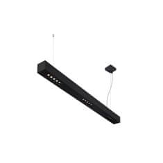 SLV BIG WHITE Q-LINE PD LED vnitřní závěsné svítidlo, 1m, BAP, černá, 3000K 1000933