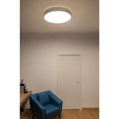 SLV BIG WHITE MEDO 90 CL CORONA, LED, vnitřní stropní nástavbové svítidlo, TRIAC, šedá, 3000/4000K 1001880