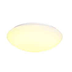 SLV BIG WHITE LIPSY 50 Dome LED, venkovní nástěnné a stropní nástavbové svítidlo, bílá, IP44, 3000/4000K 1002022